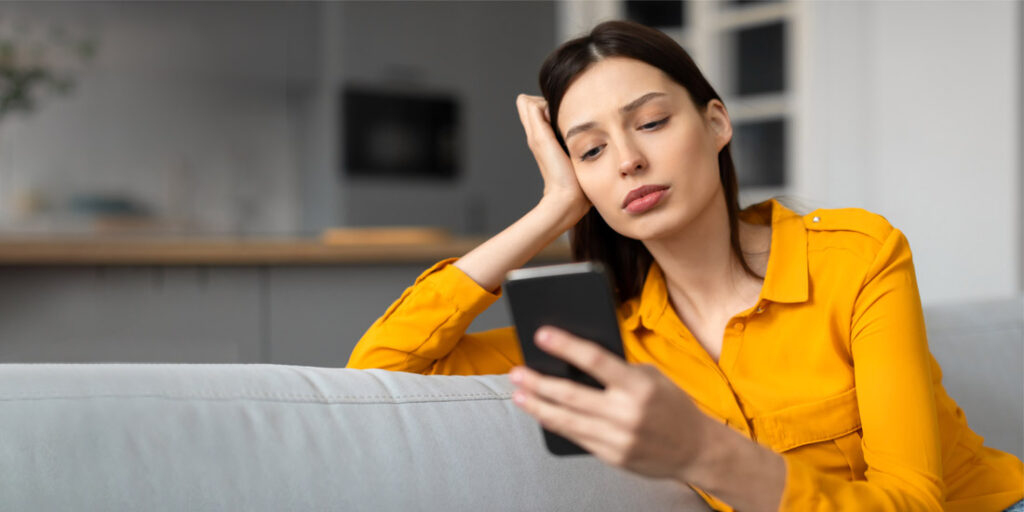 Smartphone e noia