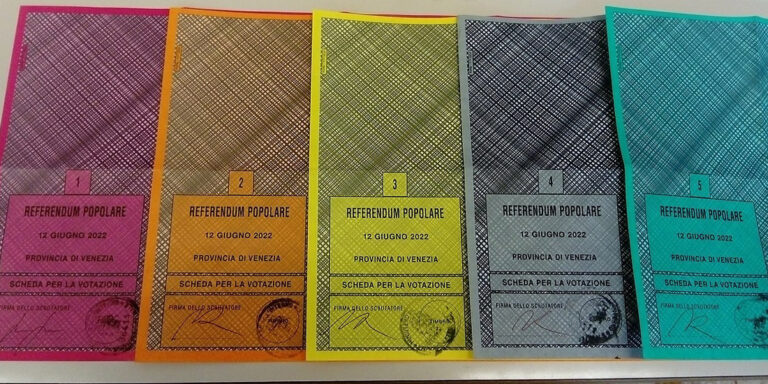 Referendum 8-9 Giugno 2025: i risultati