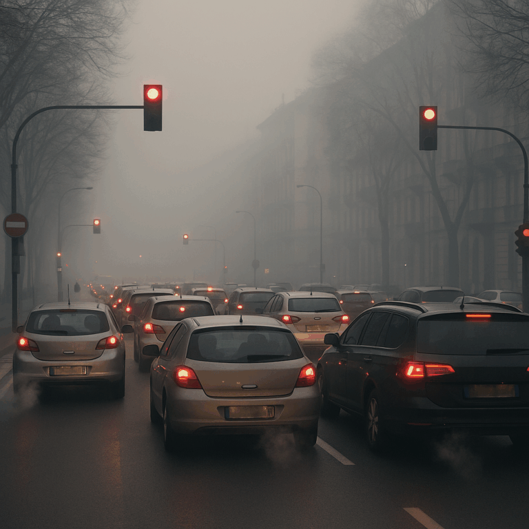 Smog Torino vs Londra: Londra taglia il biossido di azoto del 27%, Torino resta ferma