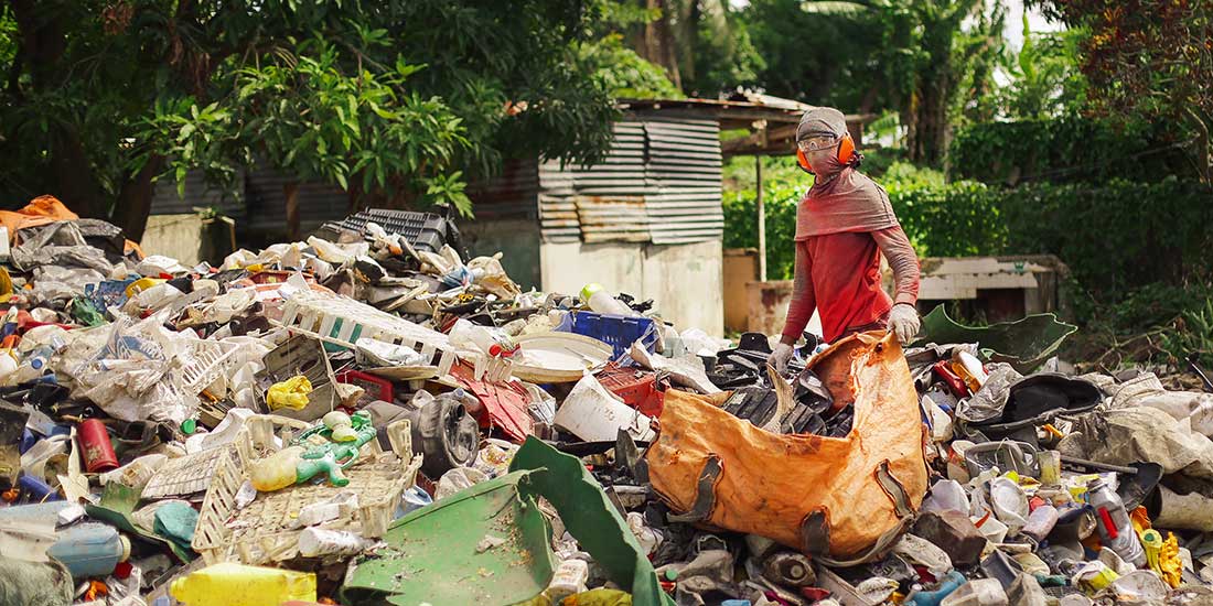 Spazzatura raccolta informale