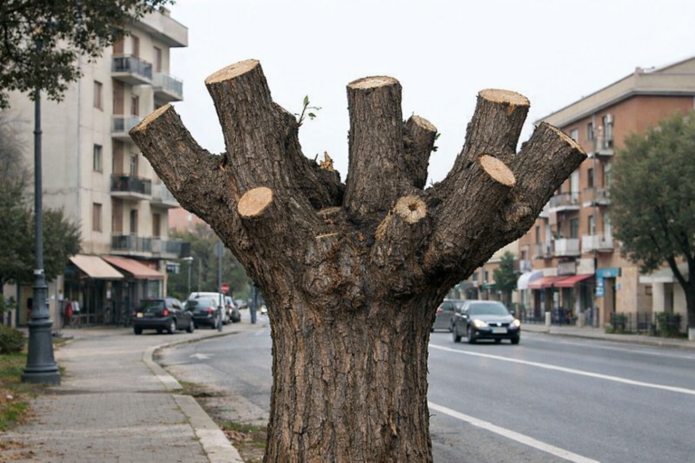 Alberi “decapitati” in città: come fermare la capitozzatura e tutelare il verde urbano