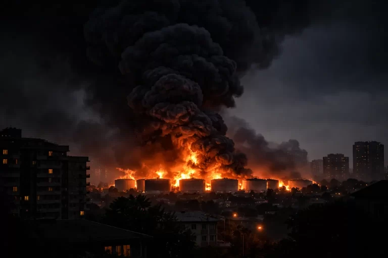 Quando la guerra colpisce il fossile, a bruciare siamo anche noi